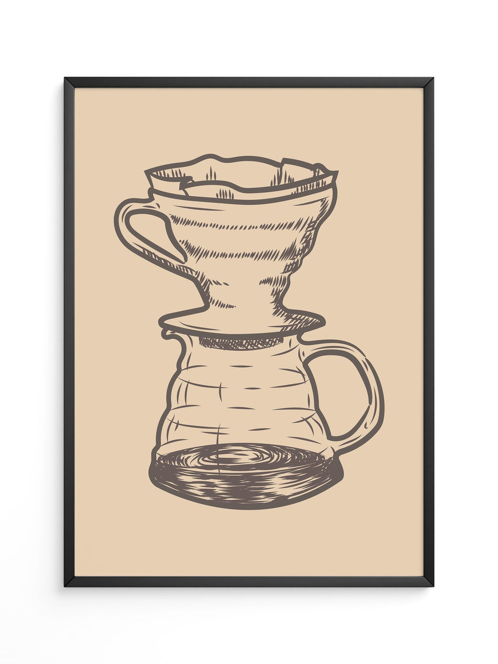 Kaffeefilter minimalistisch