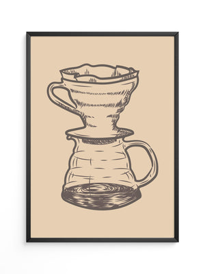 Kaffeefilter minimalistisch