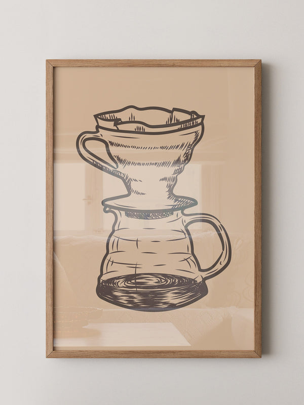 Kaffeefilter minimalistisch