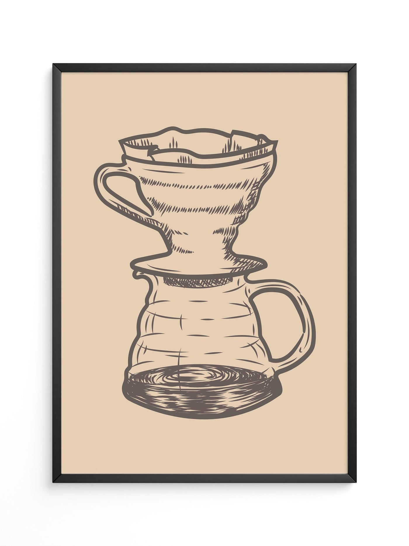 Kaffeefilter minimalistisch