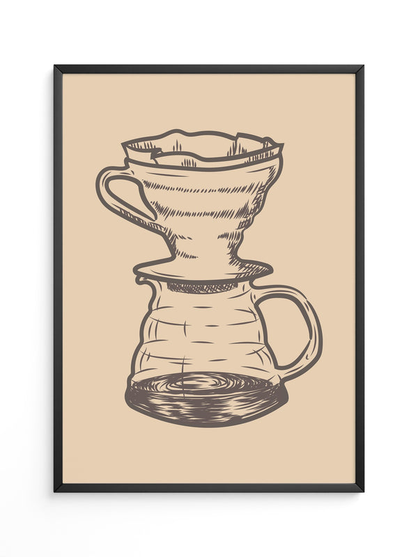 Kaffeefilter minimalistisch