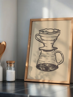 Kaffeefilter minimalistisch