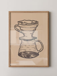 Kaffeefilter minimalistisch