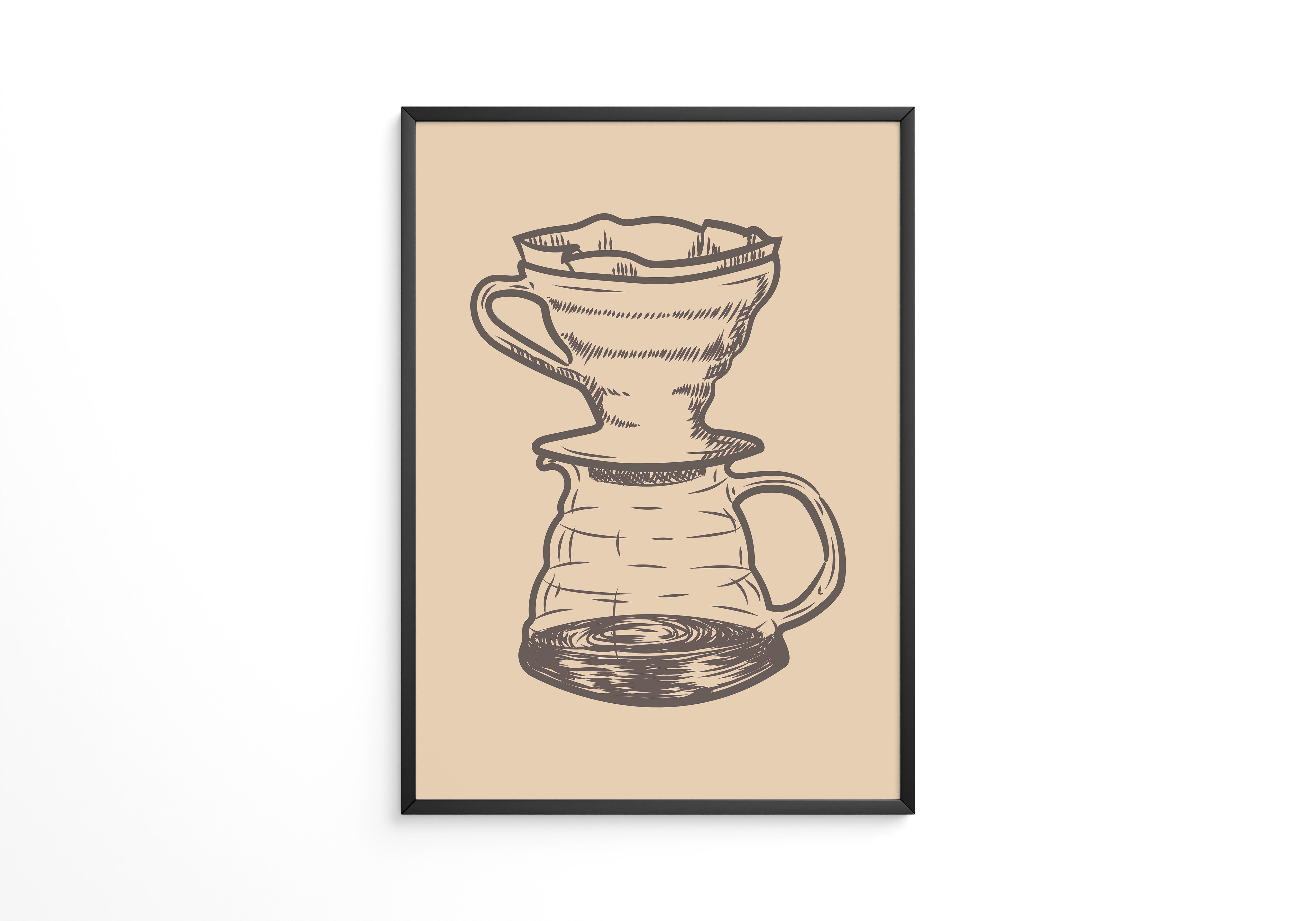 Kaffeefilter minimalistisch