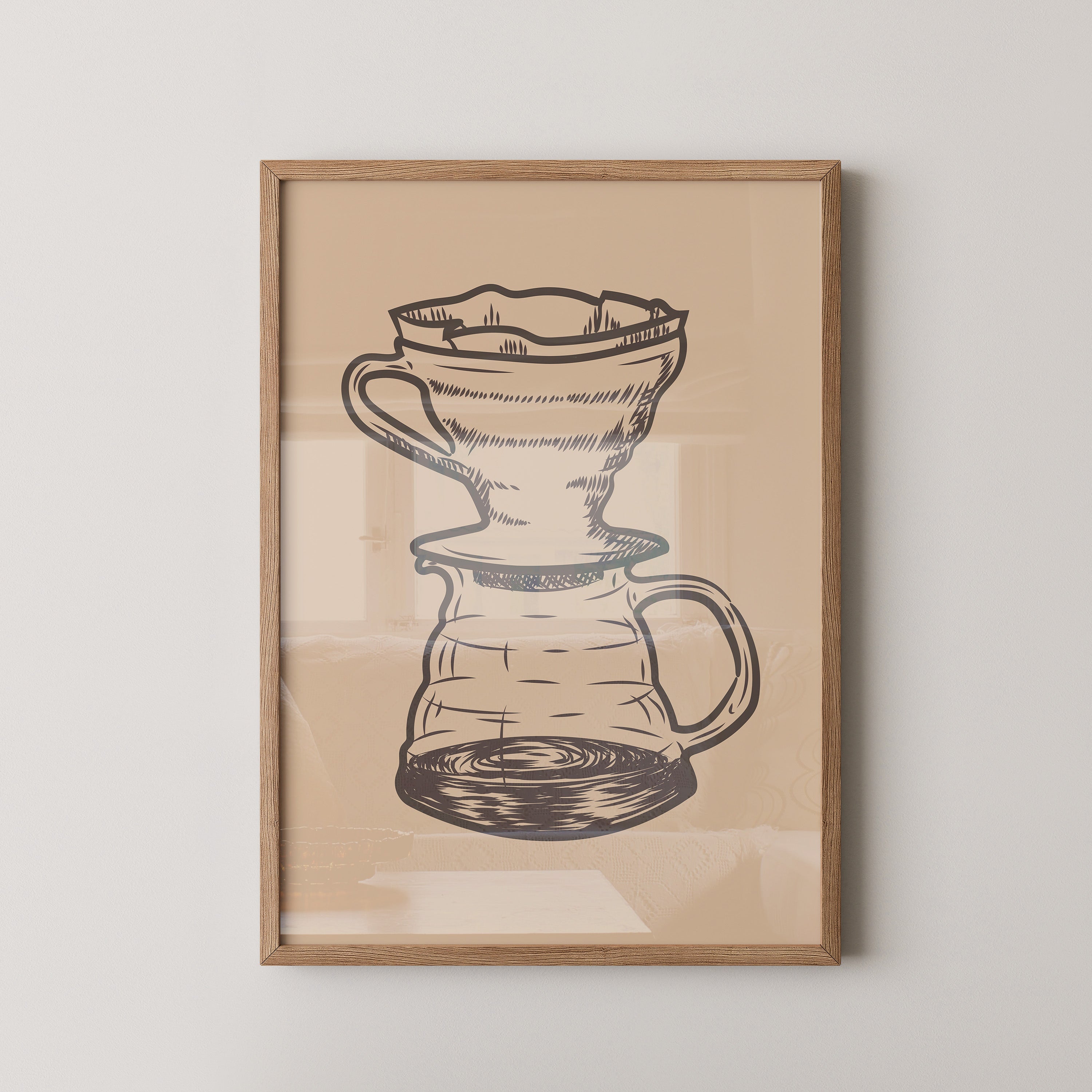 Kaffeefilter minimalistisch
