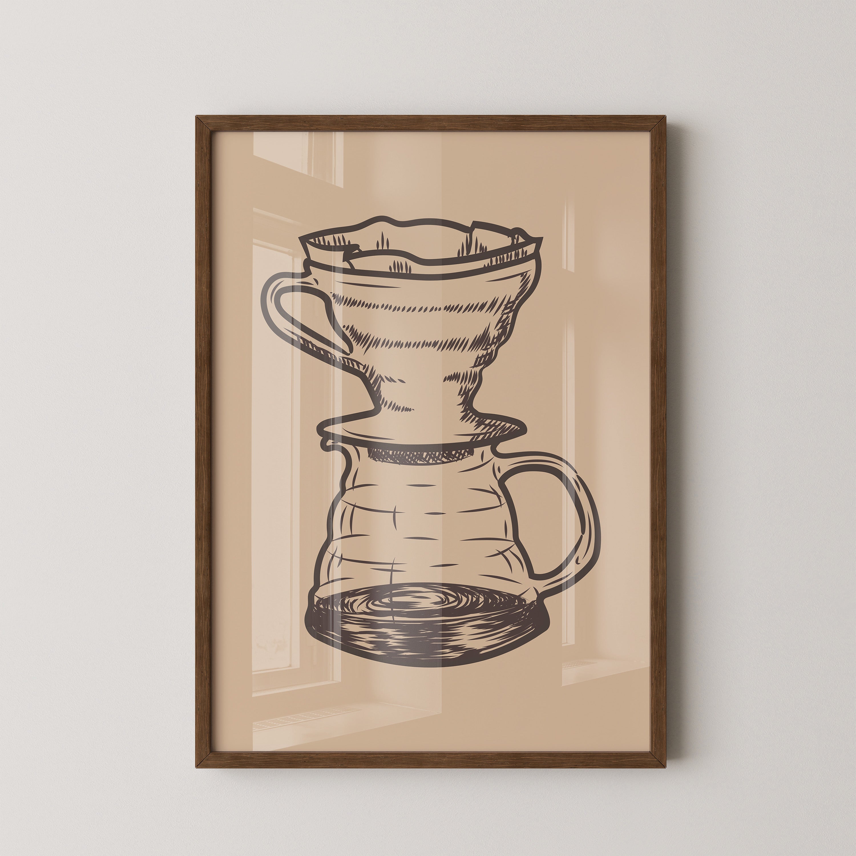 Kaffeefilter minimalistisch