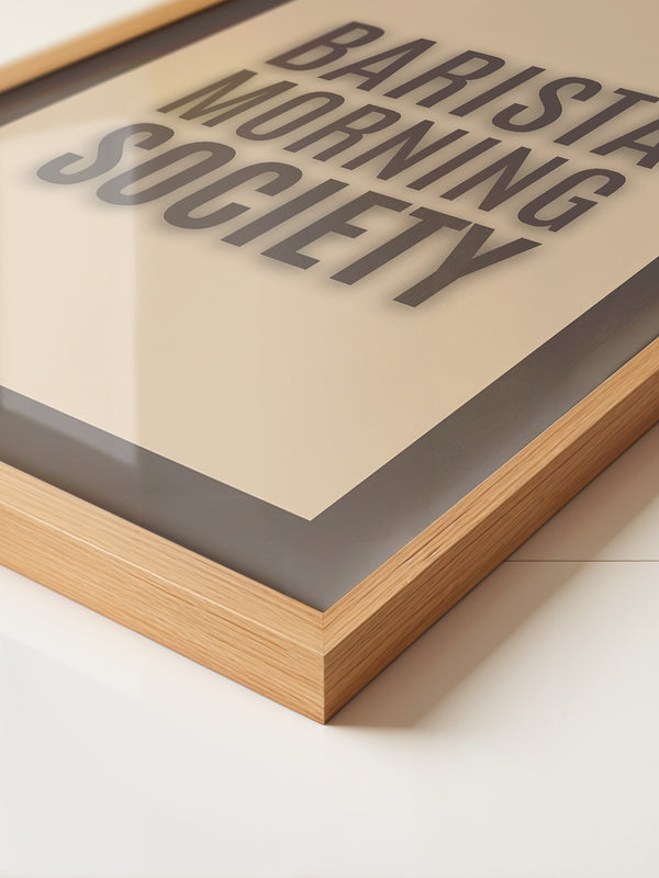 Kaffeetext Retro Look