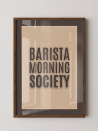 Kaffeetext Retro Look