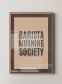 Kaffeetext Retro Look