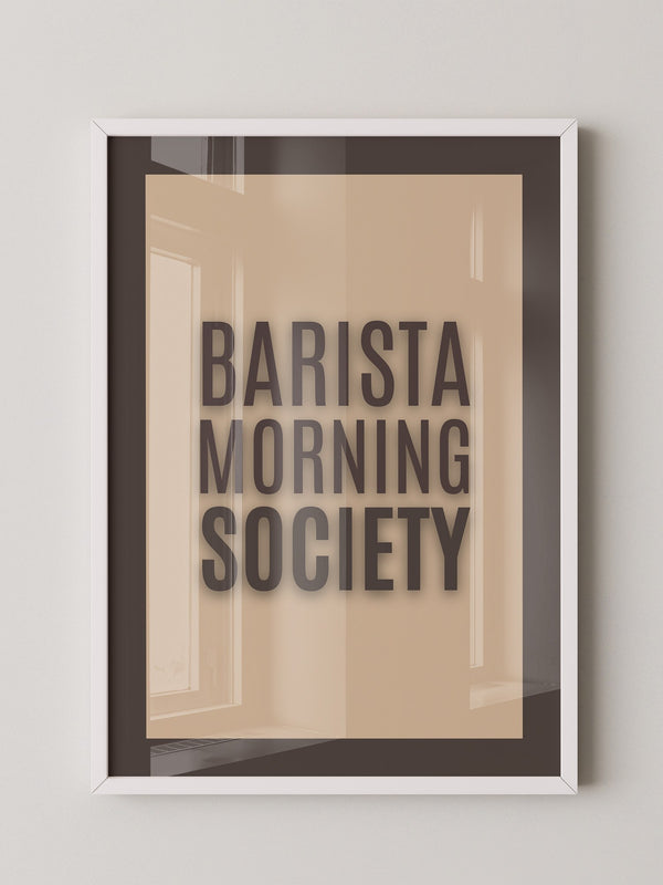 Kaffeetext Retro Look