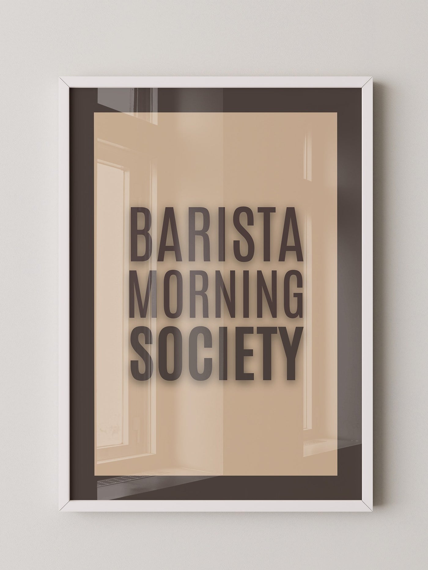 Kaffeetext Retro Look