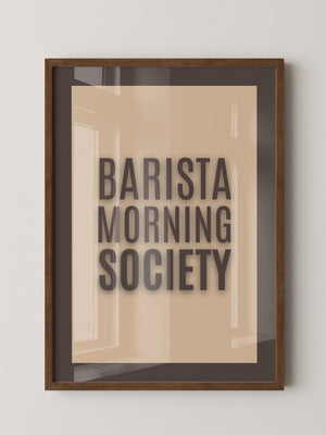 Kaffeetext Retro Look