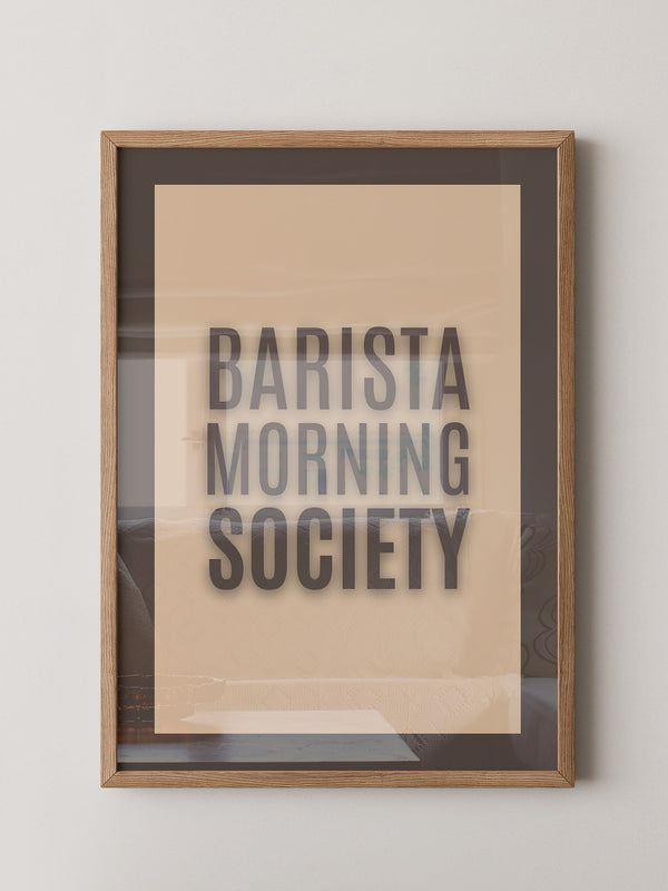 Kaffeetext Retro Look