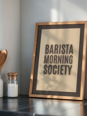 Kaffeetext Retro Look