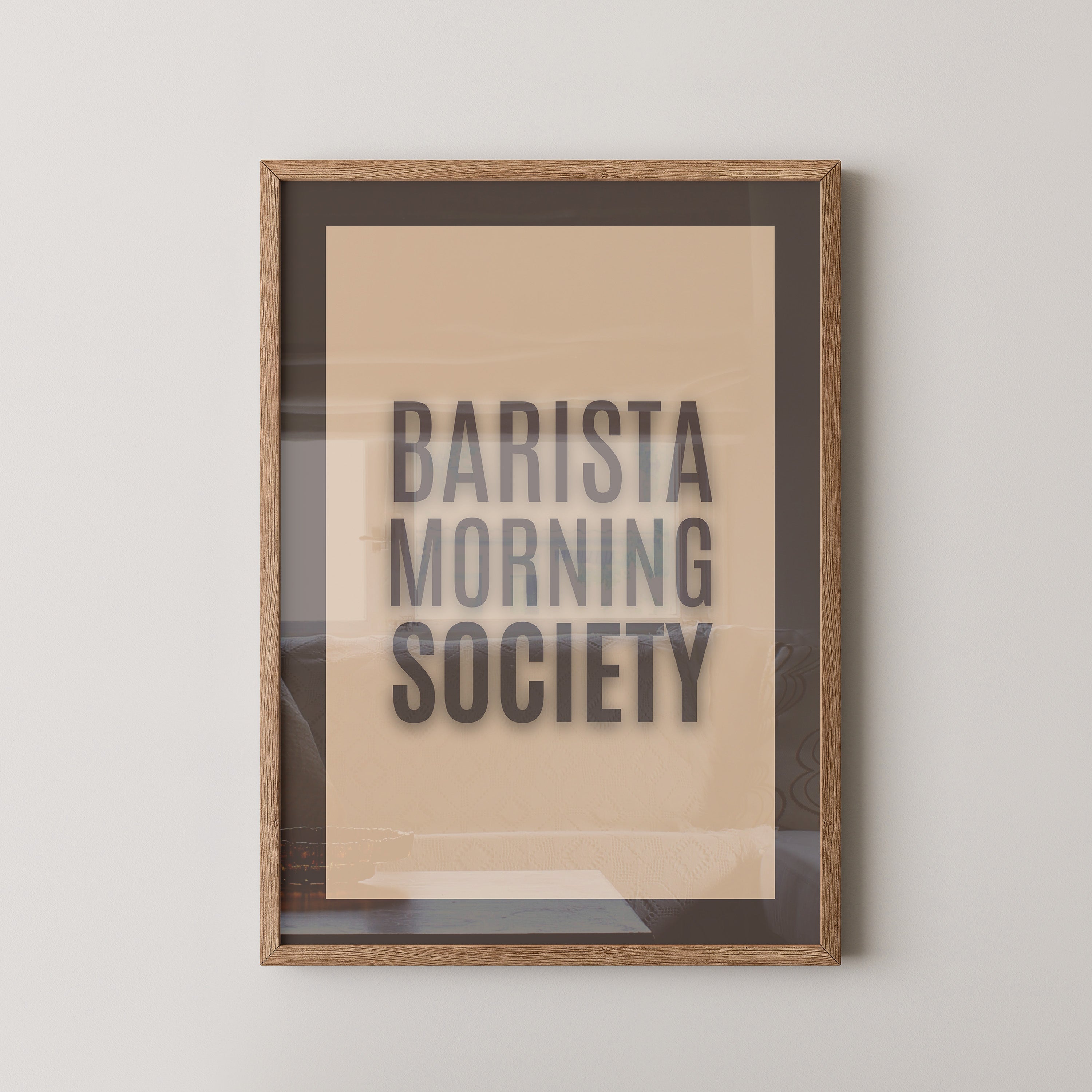 Kaffeetext Retro Look
