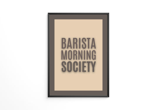 Kaffeetext Retro Look