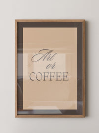 Art Coffee Stilvoll Braun