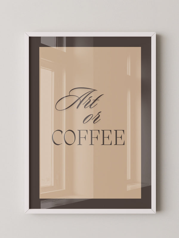 Art Coffee Stilvoll Braun