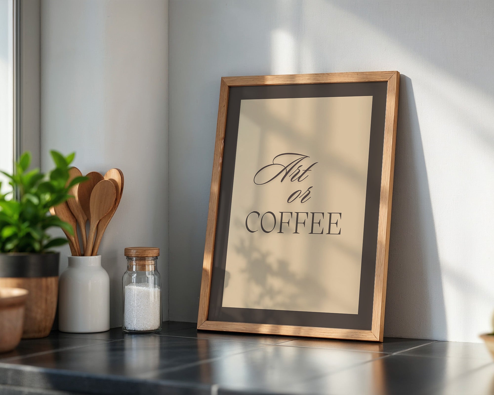 Art Coffee Stilvoll Braun