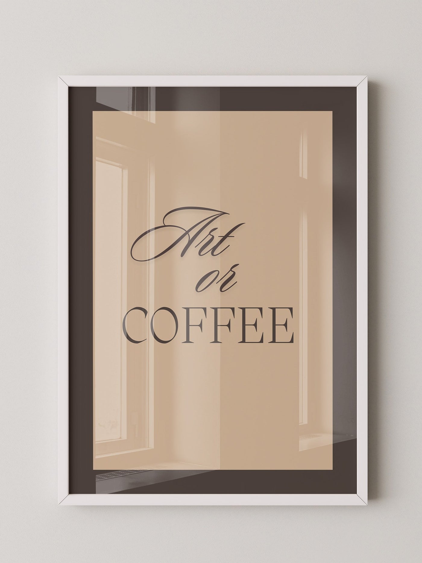 Art Coffee Stilvoll Braun