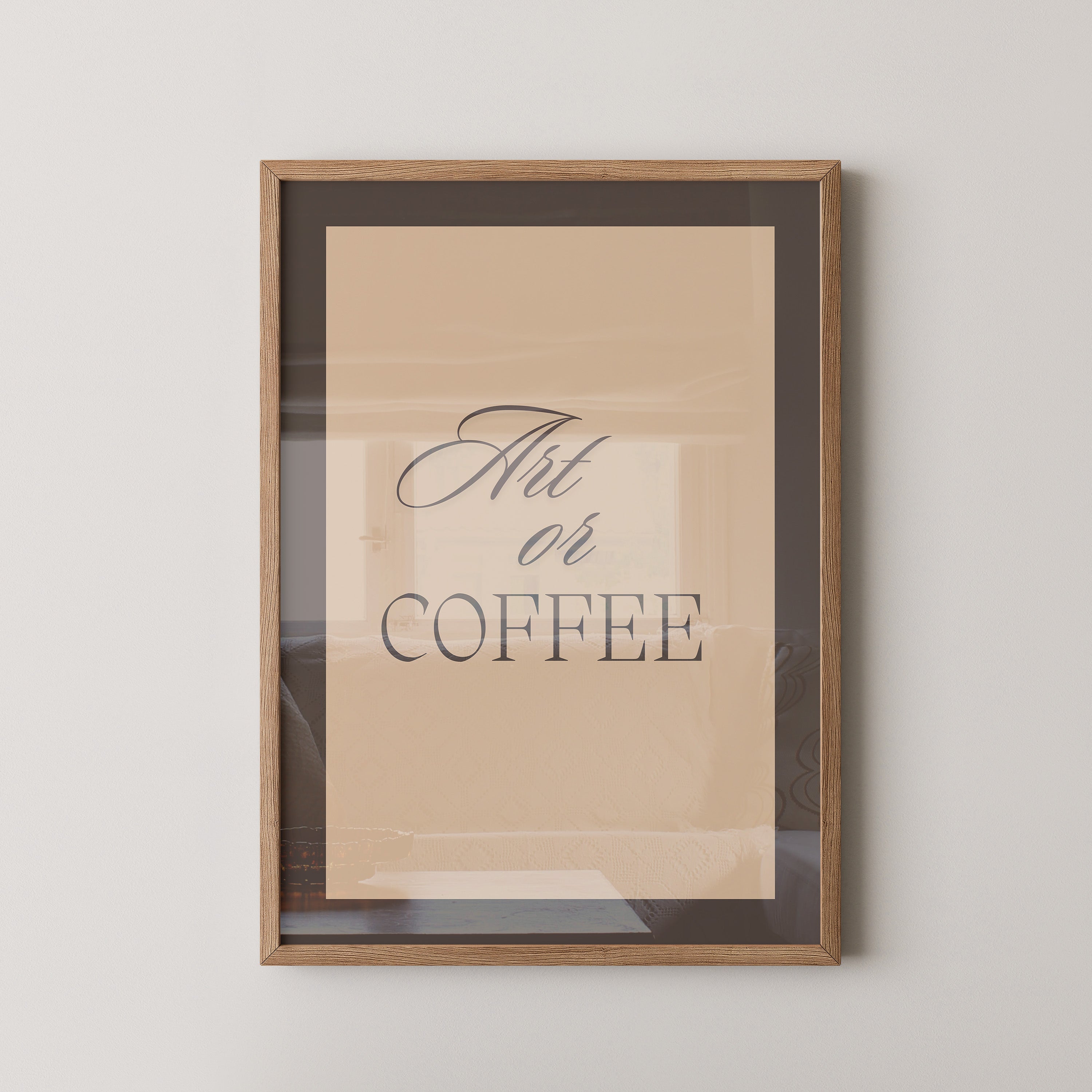 Art Coffee Stilvoll Braun