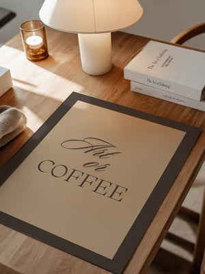 Art Coffee Stilvoll Braun