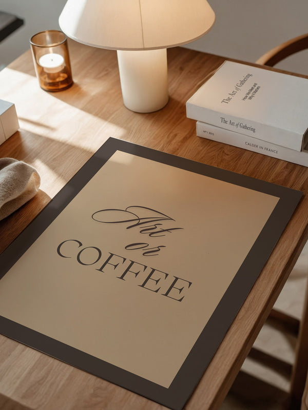 Art Coffee Stilvoll Braun