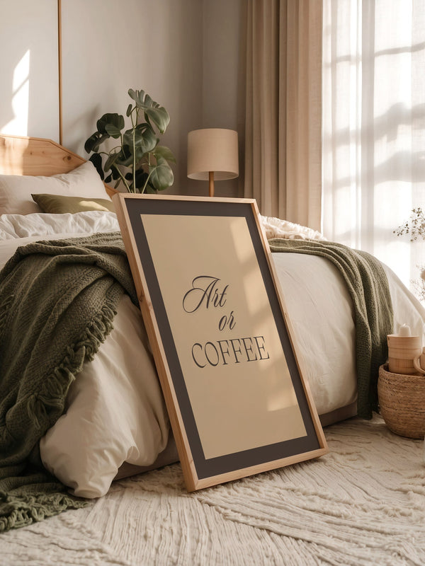 Art Coffee Stilvoll Braun