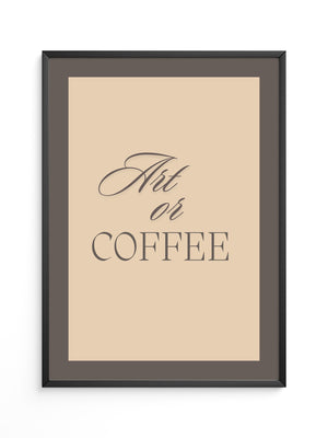Art Coffee Stilvoll Braun
