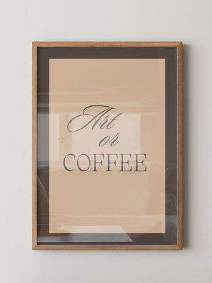 Art Coffee Stilvoll Braun