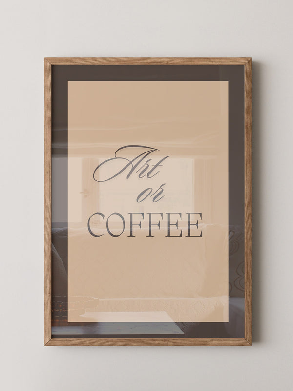 Art Coffee Stilvoll Braun