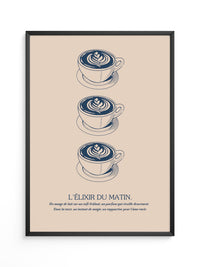 Drei Cappuccinos Vintage