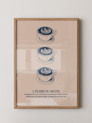 Drei Cappuccinos Vintage