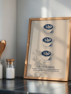 Drei Cappuccinos Vintage