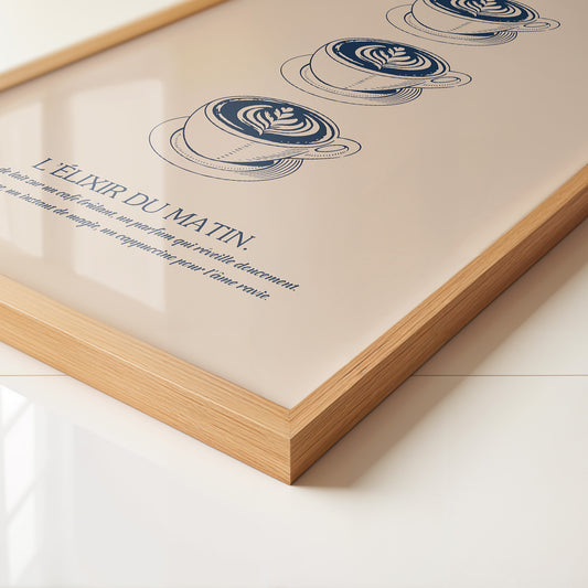 Drei Cappuccinos Vintage