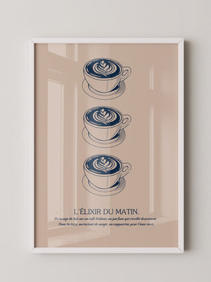 Drei Cappuccinos Vintage