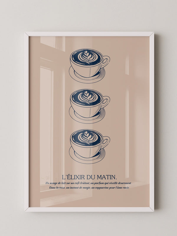 Drei Cappuccinos Vintage
