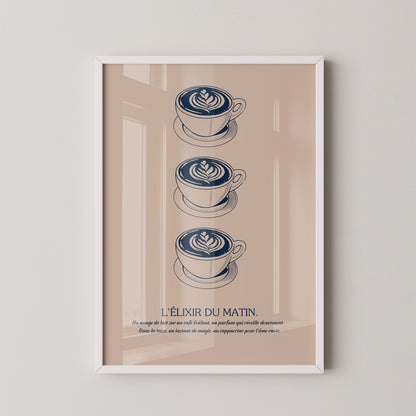 Drei Cappuccinos Vintage