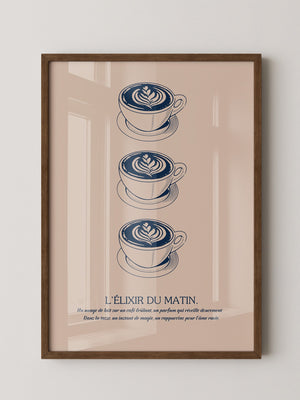 Drei Cappuccinos Vintage