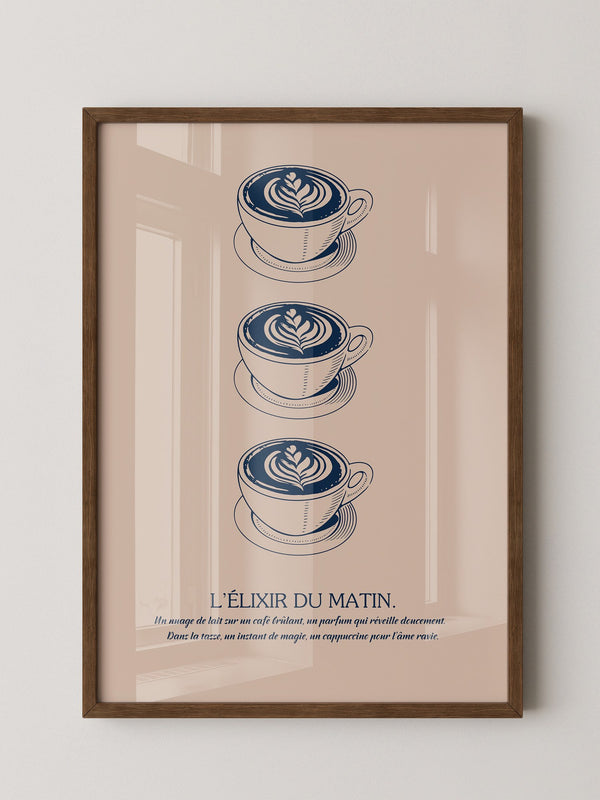 Drei Cappuccinos Vintage