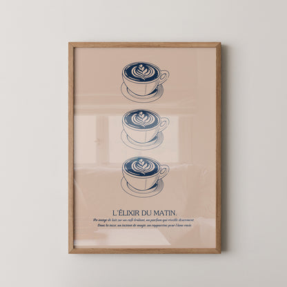 Drei Cappuccinos Vintage