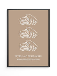 Macarons Skizze Beige