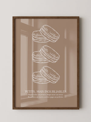 Macarons Skizze Beige