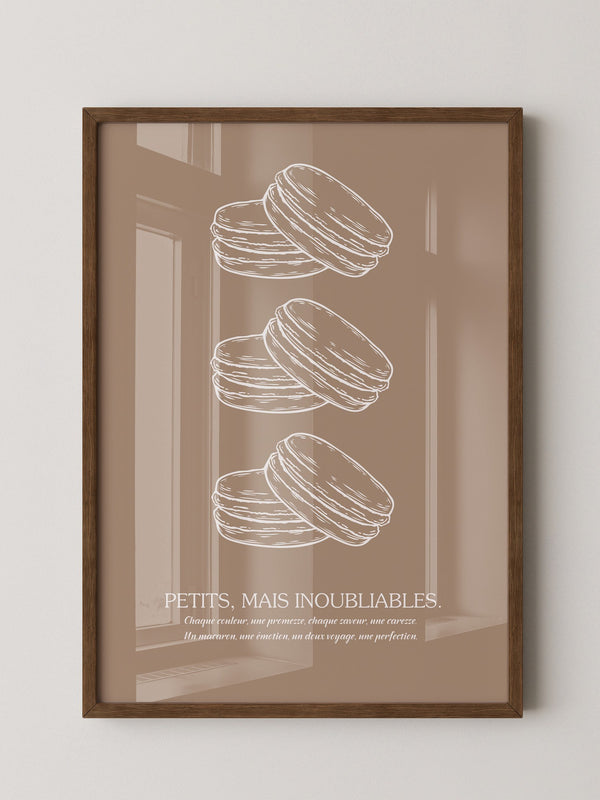 Macarons Skizze Beige