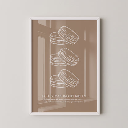 Macarons Skizze Beige