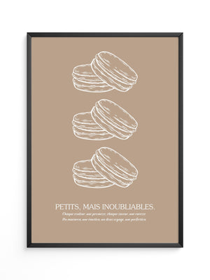 Macarons Skizze Beige