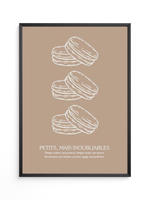 Macarons Skizze Beige