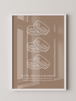 Macarons Skizze Beige