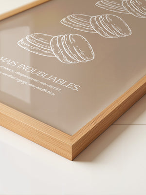 Macarons Skizze Beige