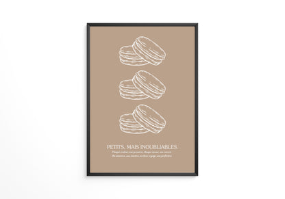 Macarons Skizze Beige